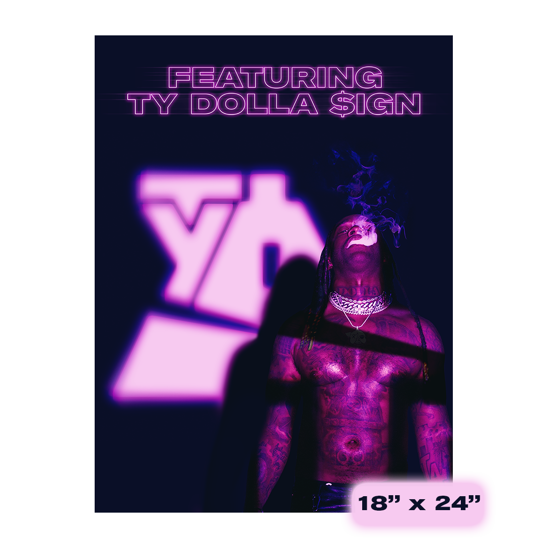 Featuring Ty Dolla Ign Poster Ty Dolla Ign Official Store